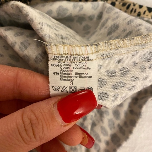 Brandy Melville Leopard Print Mini Skirt Size 3 - Picture 7 of 9